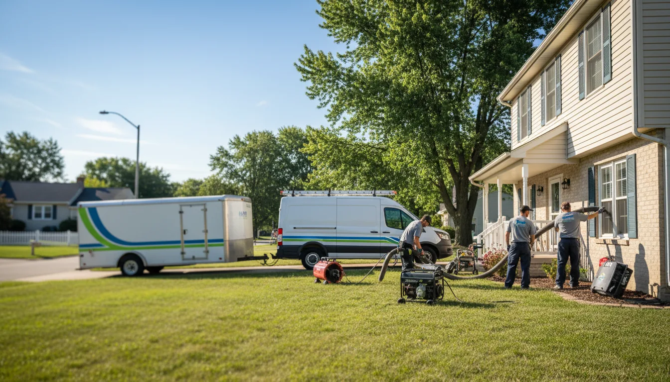 Flooded Basement Restoration And Cleanup With Repair in Roscoe, MT near me
